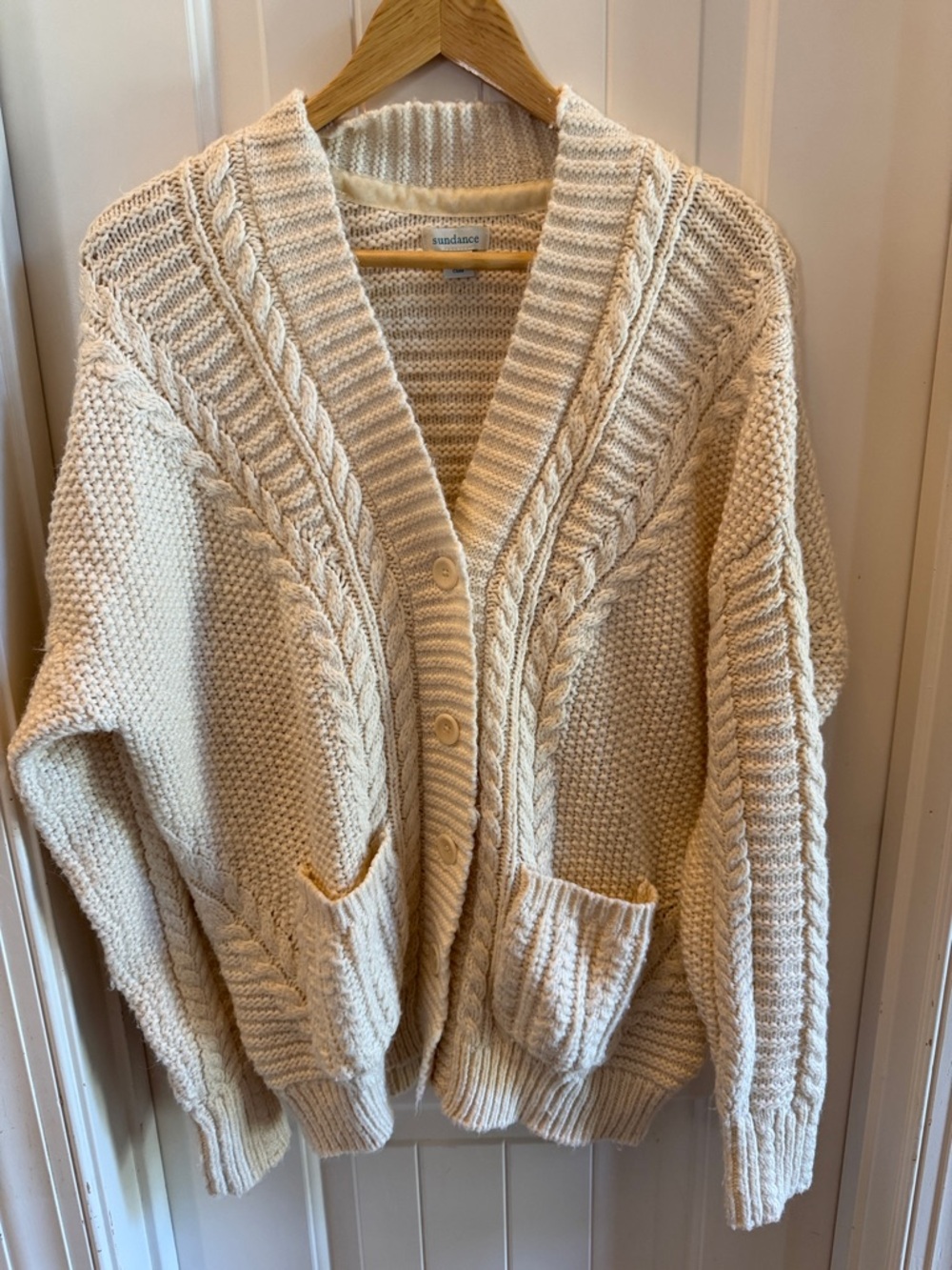 Sundance fisherman cardigan